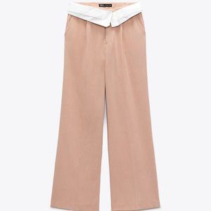 ZARA FULL-LENGTH MENSWEAR STYLE PANTS